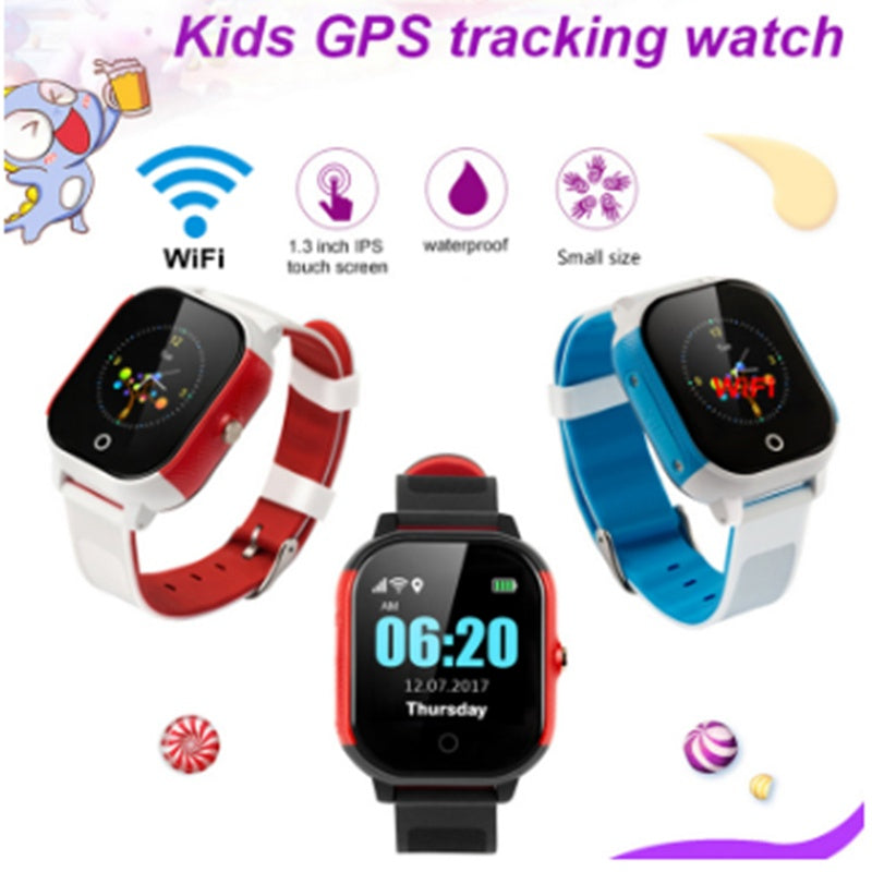 Student Waterproof Positioning Smart Watch