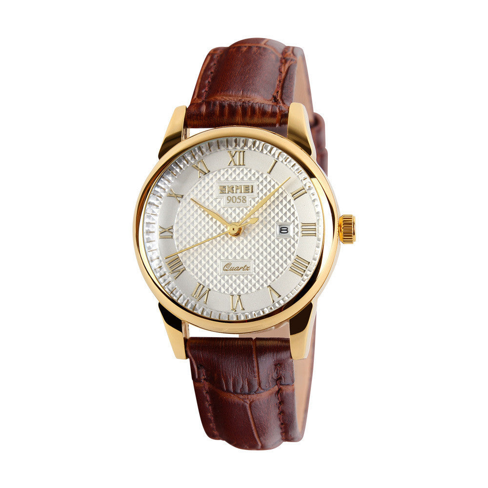 Fashion business men's watch student couple watch