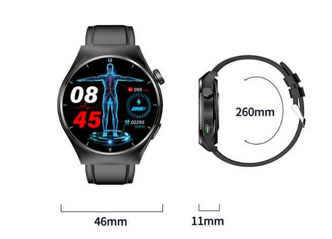 F320 Smart Watch Bluetooth Calling Uric Acid Blood Fat Blood Sugar Heart Rate Body Temperature Health Sport Smart Watch