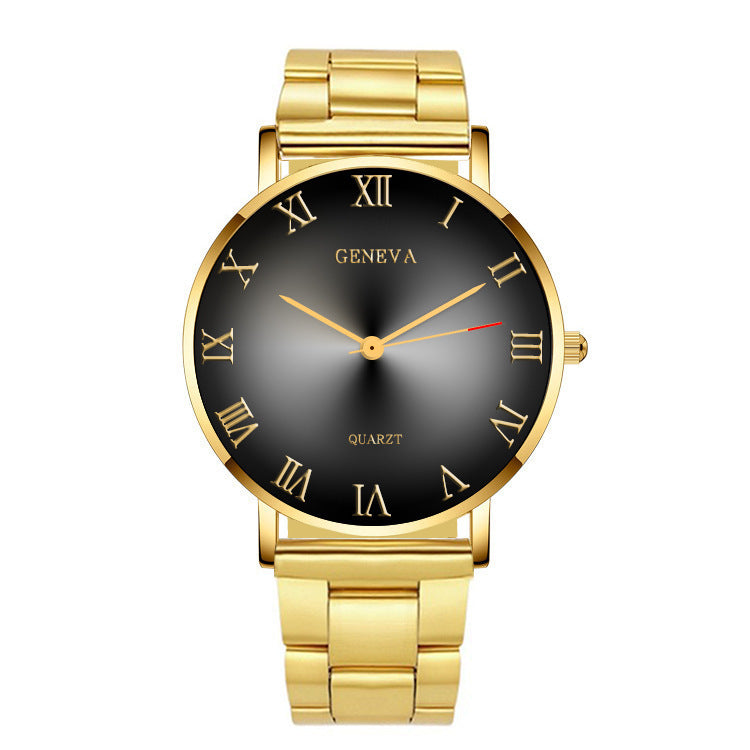 Roman numeral men's watch