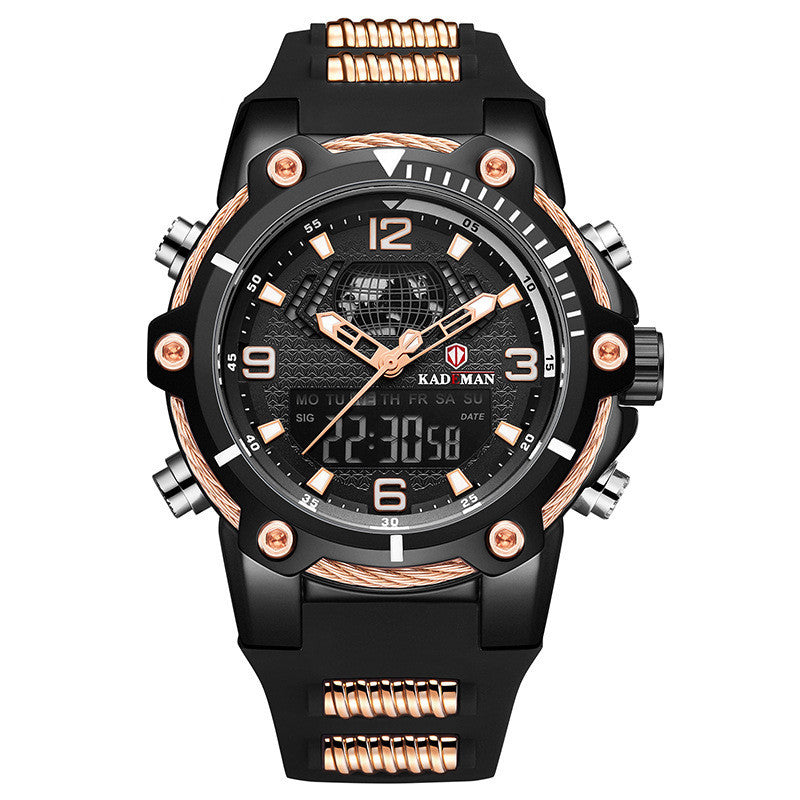 Men's alarm clock calendar multi-function watch