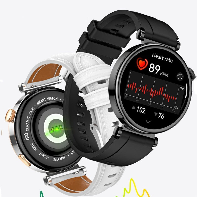 Female Bluetooth Call Heart Rate Blood Pressure Monitoring Watch