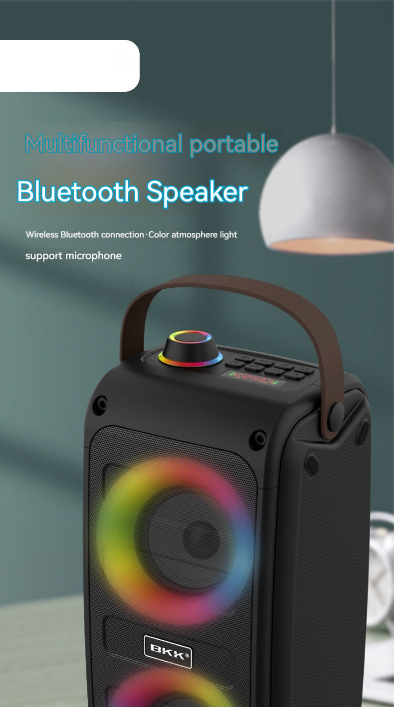 Portable Bluetooth Speaker Color Light Speaker