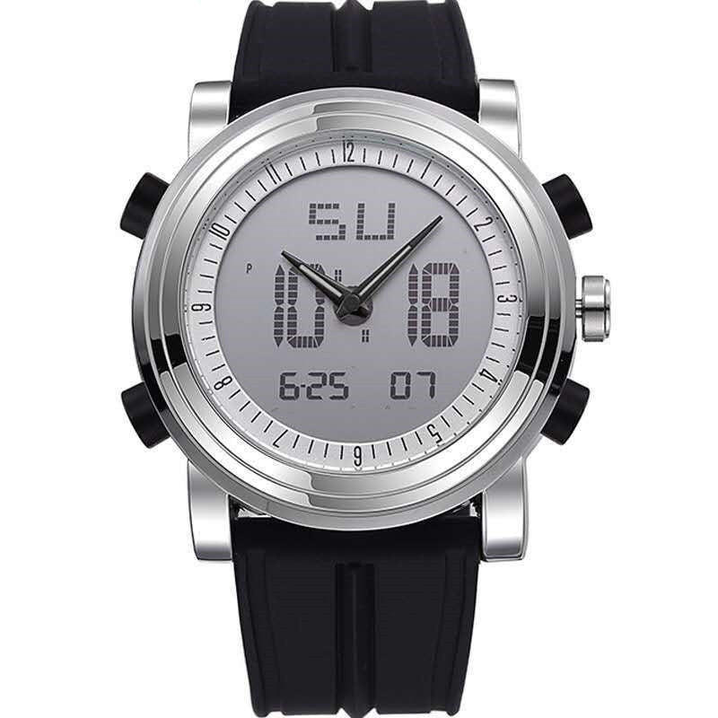 Double display luminous electronic watch