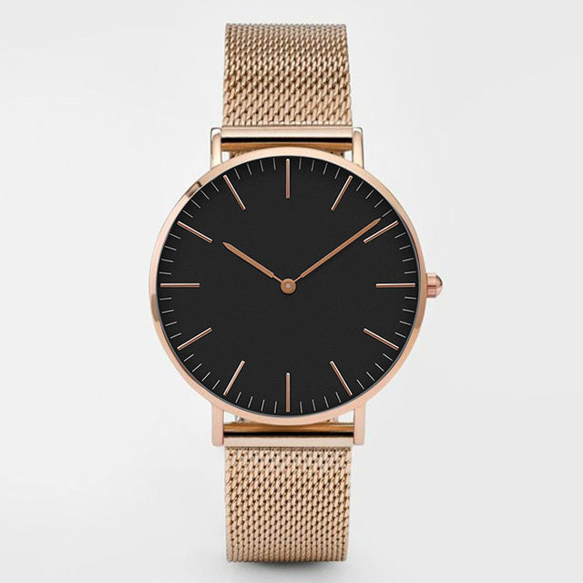 Student lovers quartz watch