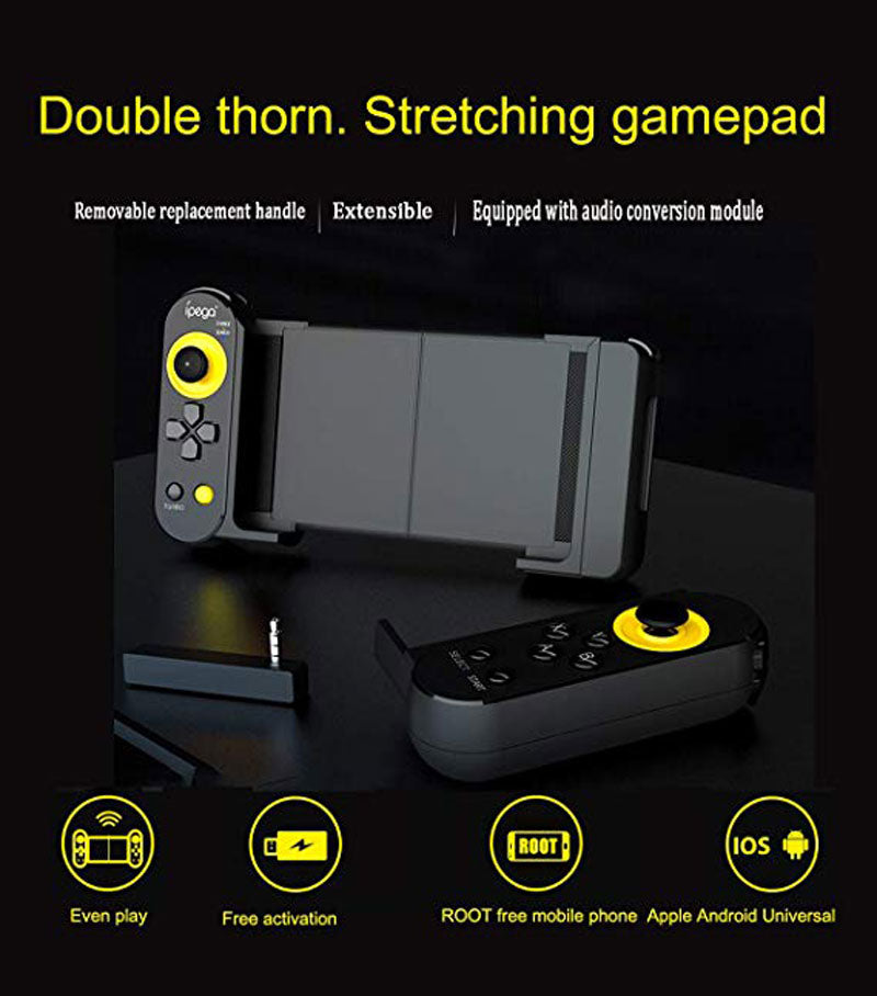 Compatible With Apple, Ipega 9167 PG9167 Wireless 4.0 Mobile Game Handle IOS Android Smartphone Tablet PC Bluetooth Controller