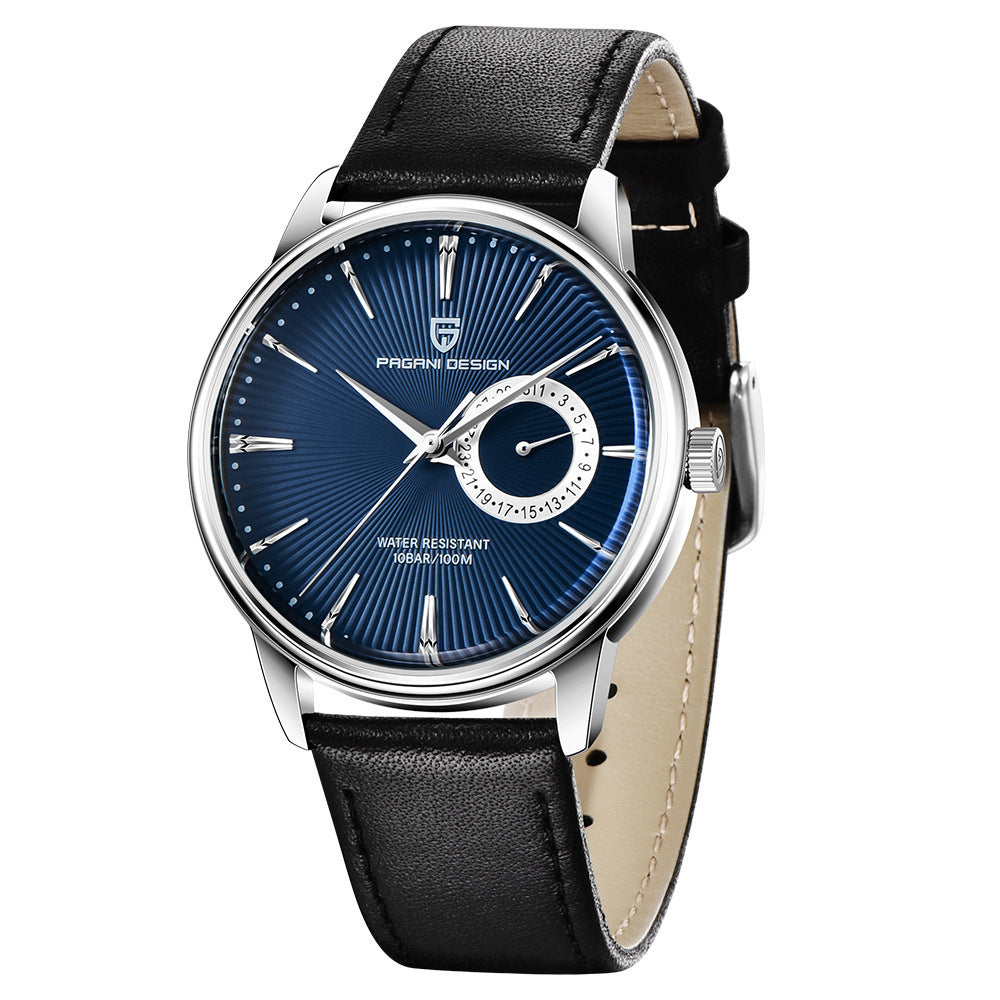 Fashion leather men's watch