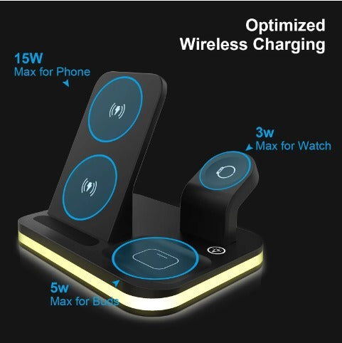 Mobile Phone Wireless Charger Multi-function Universal Adapter