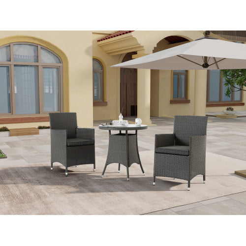 3-piece Outdoor Dining Table Set