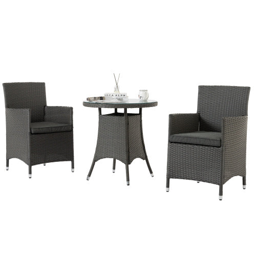 3-piece Outdoor Dining Table Set