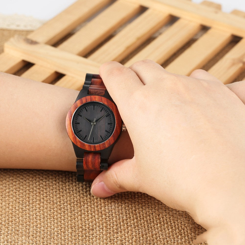 Bamboo wood watch