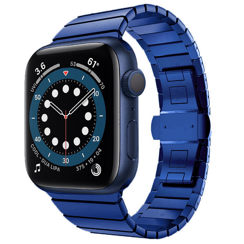 Compatible with Apple , Stainless Steel Watch Band Apple Watch Metal Chain Type