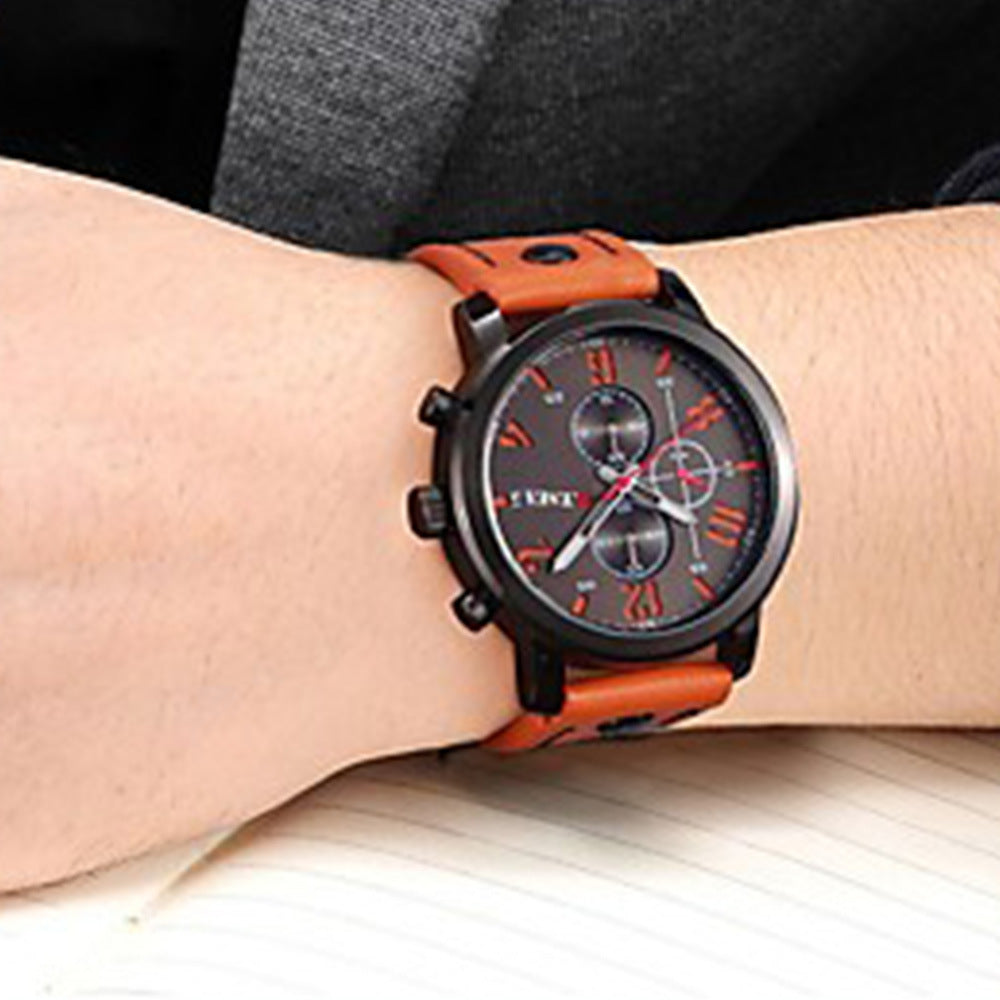 Men's watch quartz watch