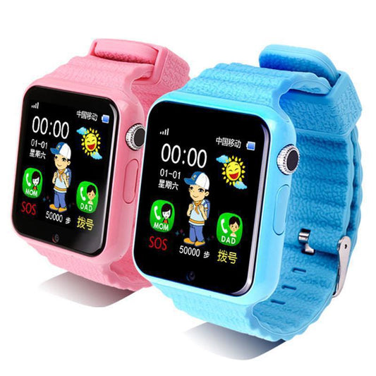 Children's smart watch positioning plug-in cartoon 1.54 inch