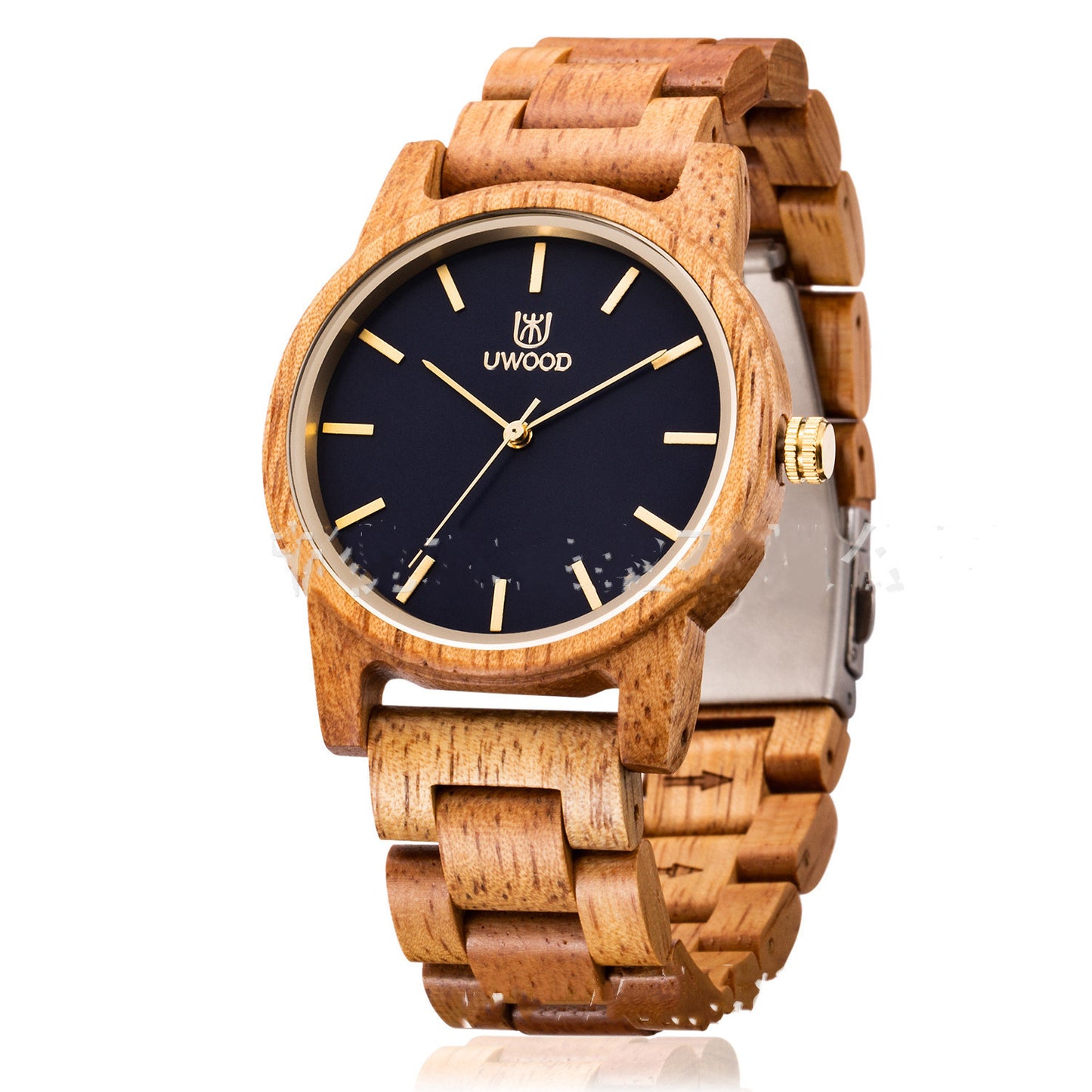 Quartz Movement Wooden Watch