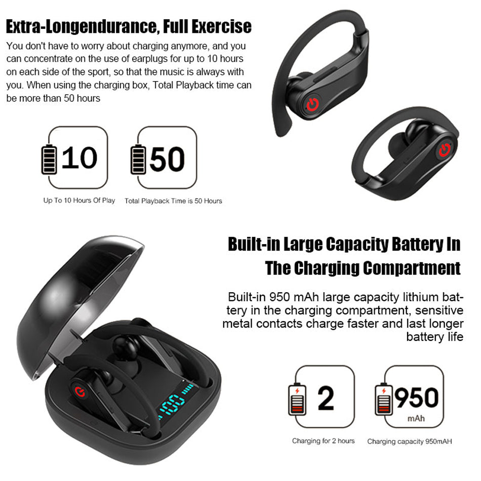 Subwoofer Bluetooth headset