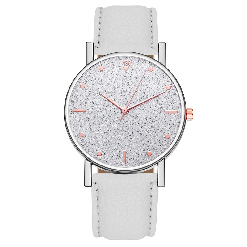 Starry sky belt quartz watch