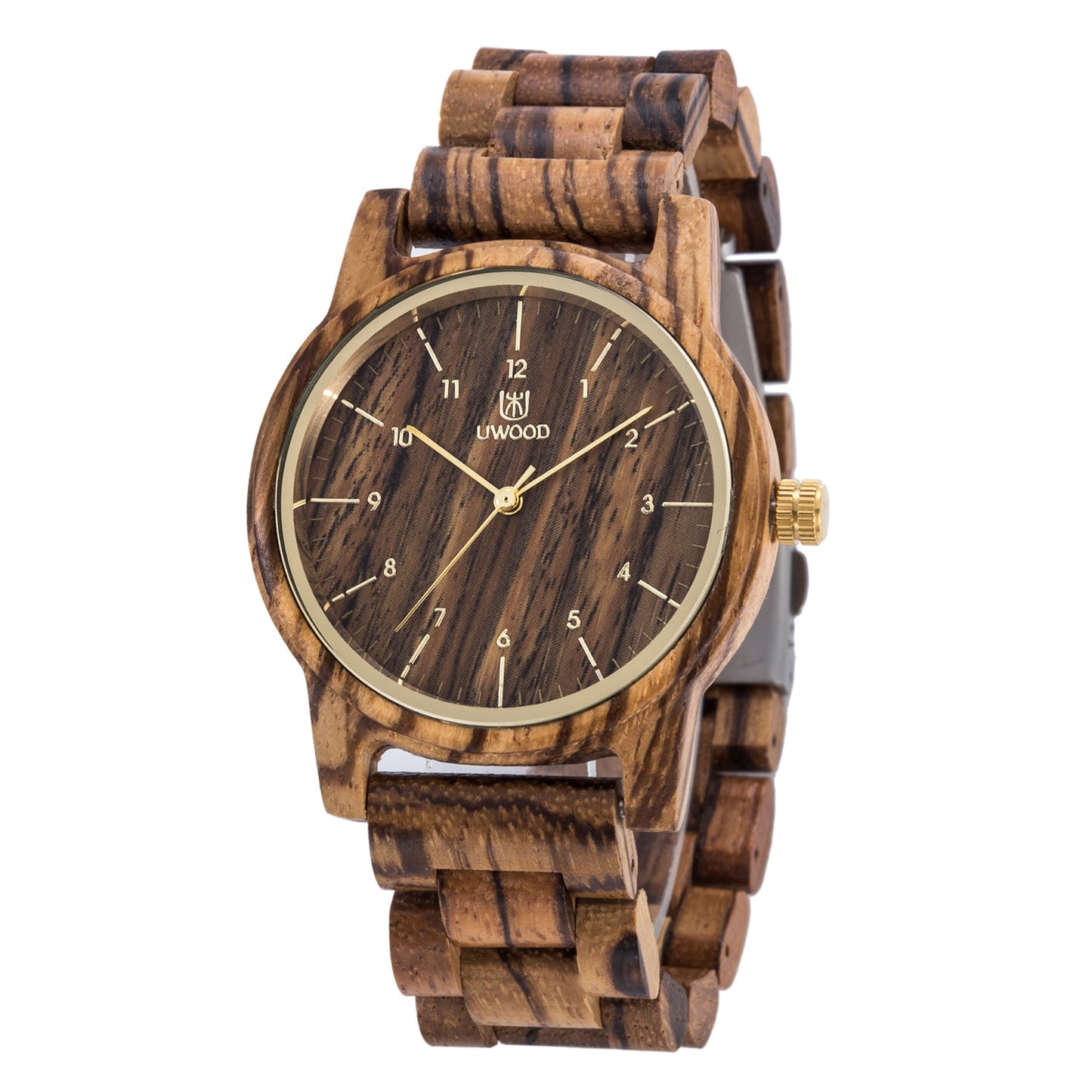 Quartz Movement Wooden Watch