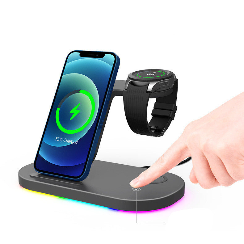 Three-In-One Mobile Phone New Product Wireless Charger