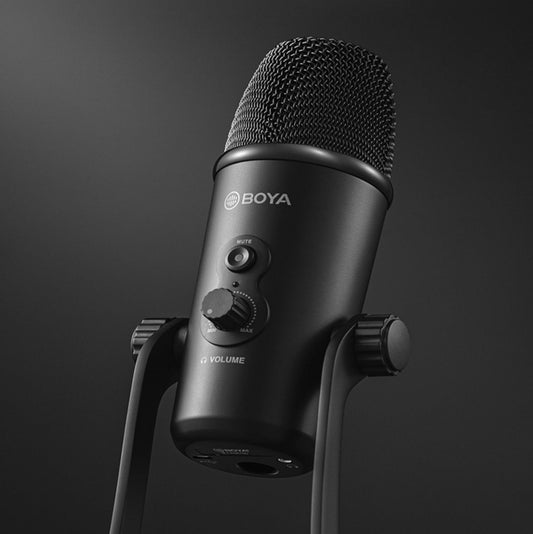 Condenser Microphone Eat Broadcast  Recording Built-in Sound Card