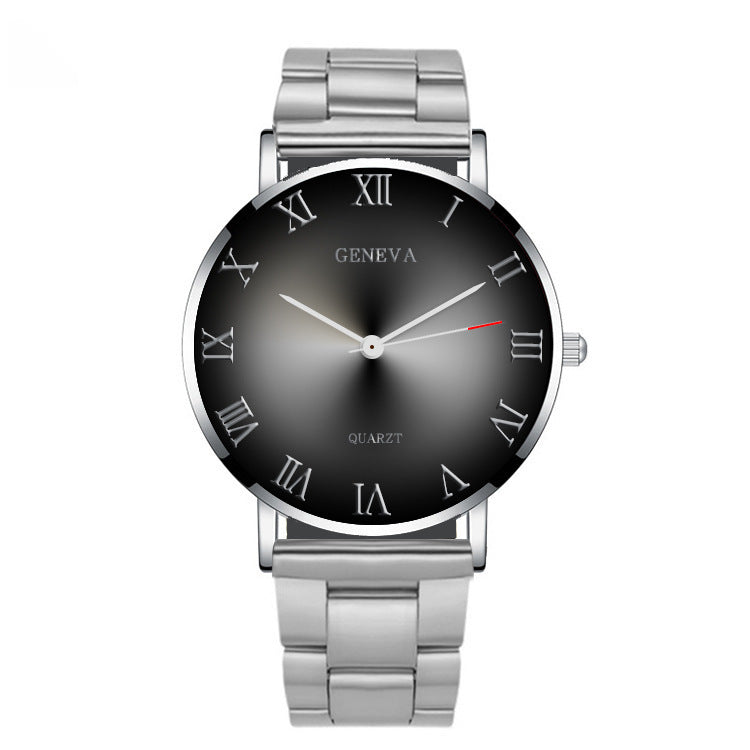 Roman numeral men's watch