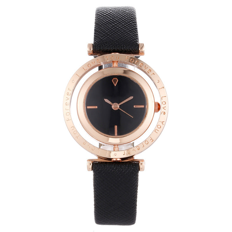 Women's Fashion Rotatable Dial Quartz Watch