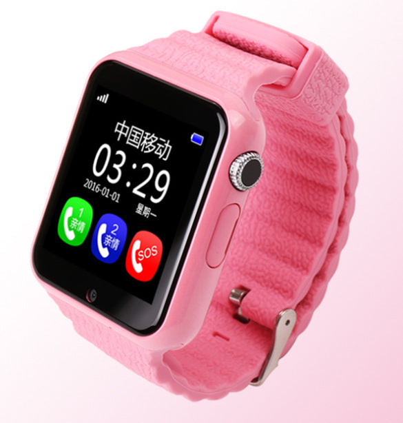 Children's smart watch positioning plug-in cartoon 1.54 inch