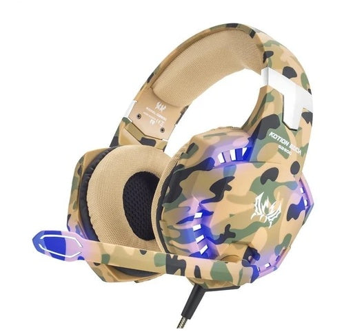 Camouflage computer headset