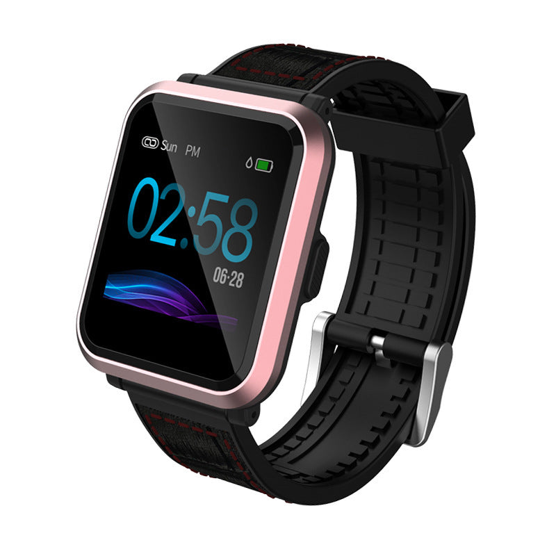 Heart Rate And Blood Pressure Color Screen Smart Bracelet News Push