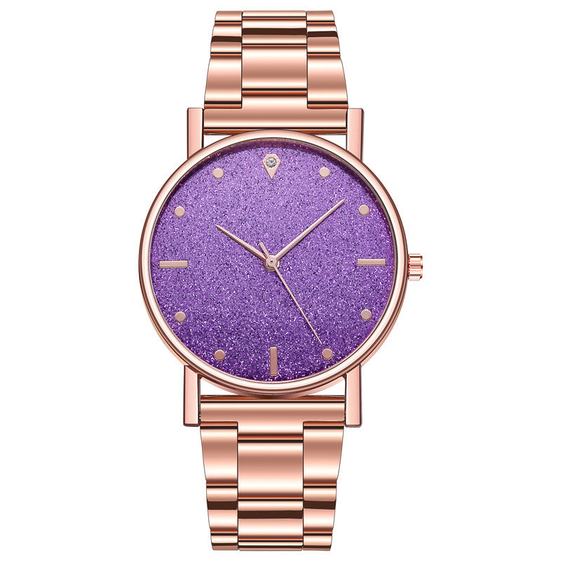 Starry sky quartz watch