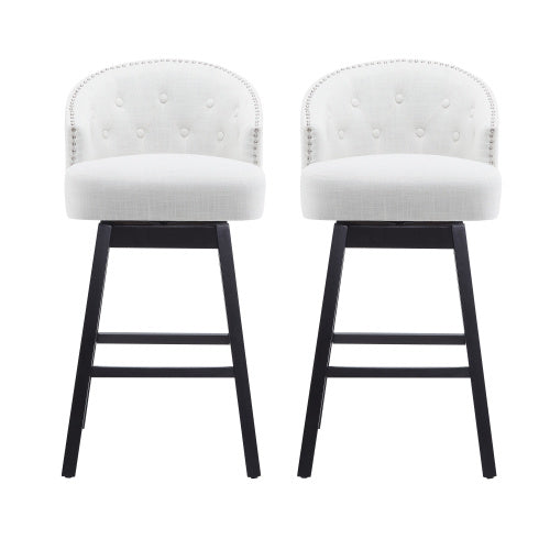 2-piece Set Of Rotating Bar Stools