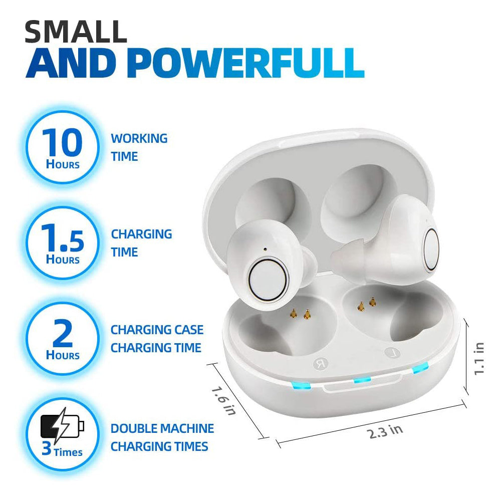 Wireless stealth hearing aid