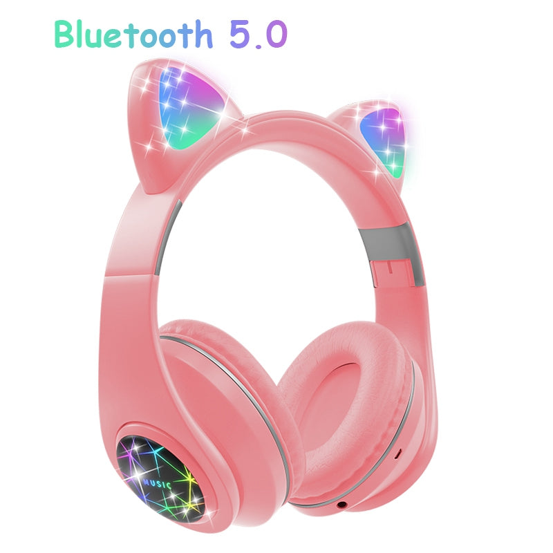 Cat ear wireless sports Bluetooth headset