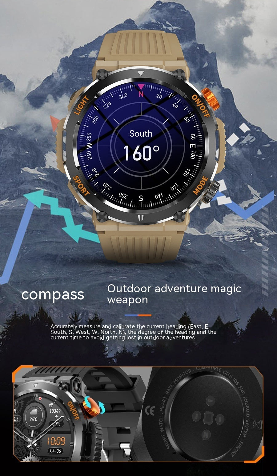 Fashion Personality Sport Smart Watch