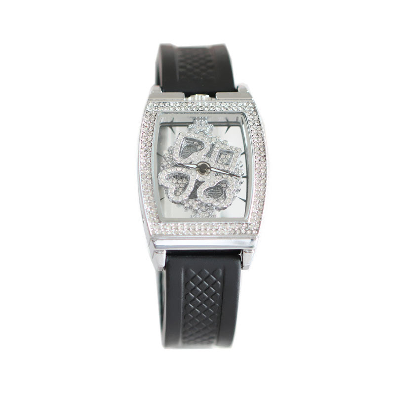 Ladies Fashion Waterproof Flower Diamond Watch