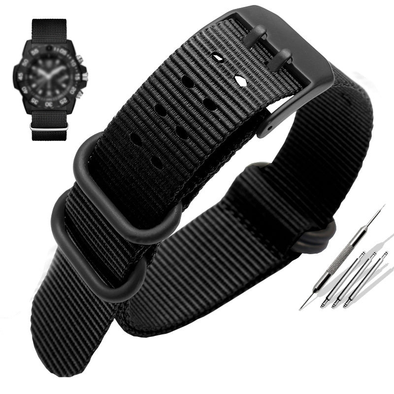 Outdoor Nylon Canvas  Water Ghost Watch Strap