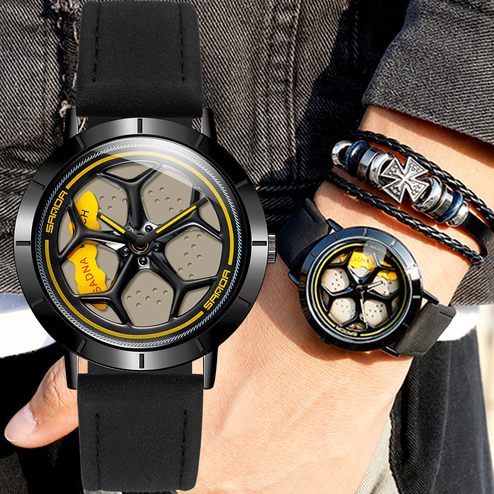 Sanda Wheel Quartz Watch