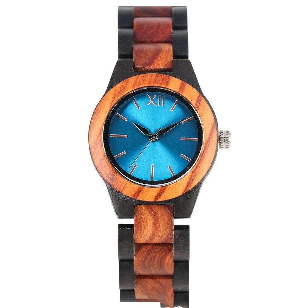 Bamboo wood watch