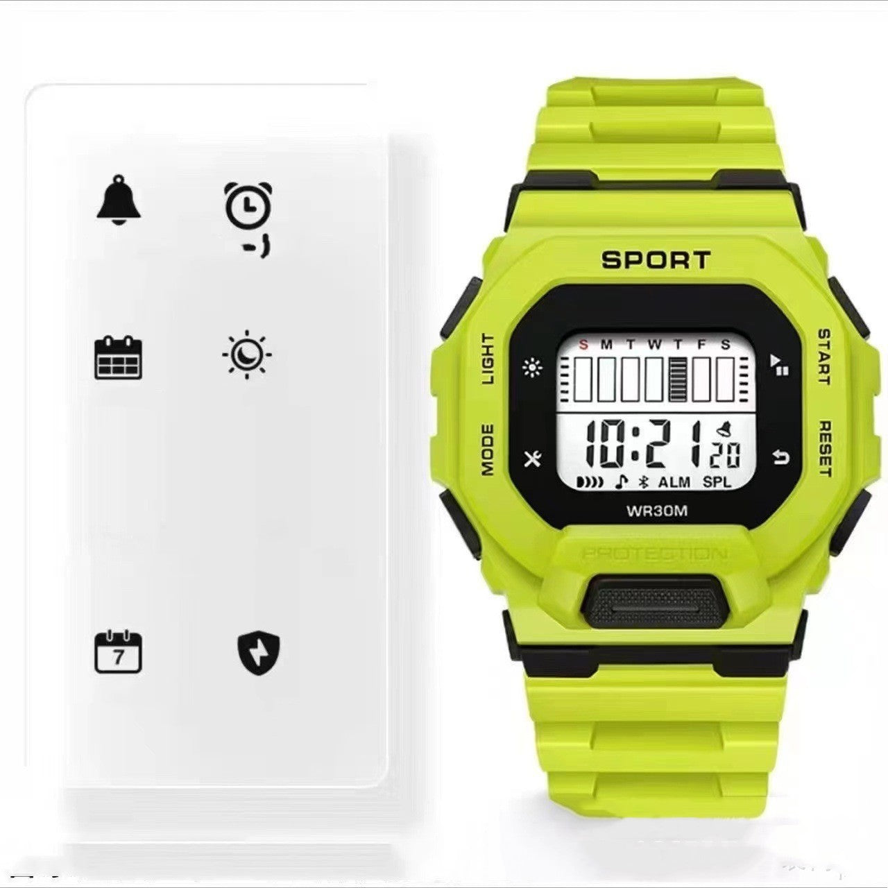 Electronic Watch For Waterproof Sports Of Middle School Students