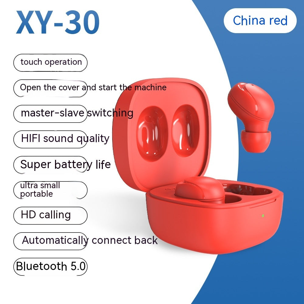 Binaural Wireless Real Stereo Bluetooth Earphone