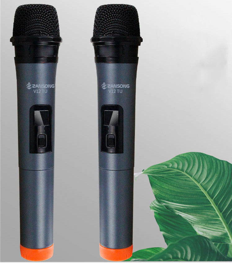 Wireless Microphone V12 Is Suitable For Speaker Amplifier Computer Handheld Microphone