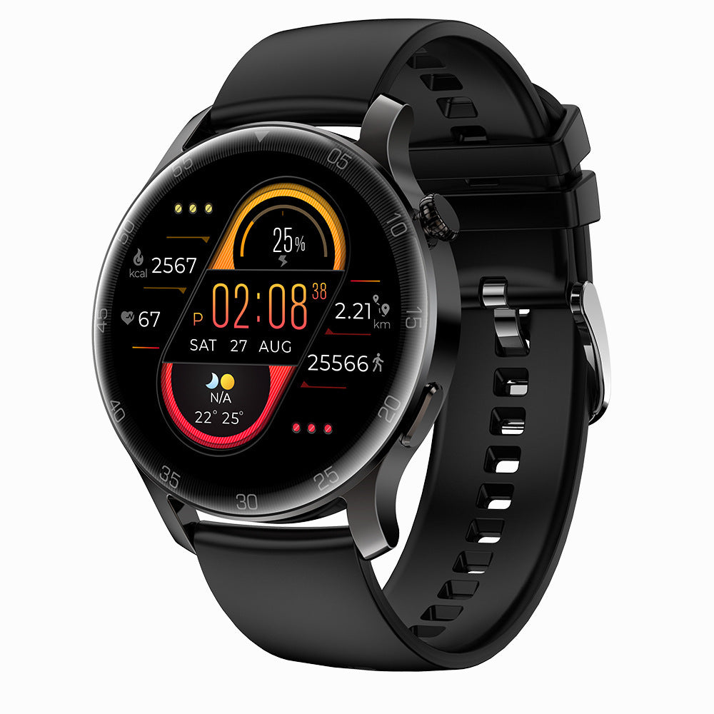 Oxygen Blood Pressure Heart Rate Monitoring Waterproof Smart Watch