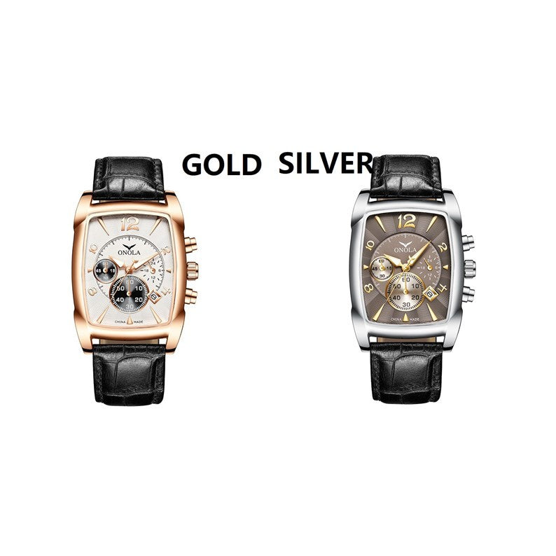 Business casual multifunctional men's quartz watch