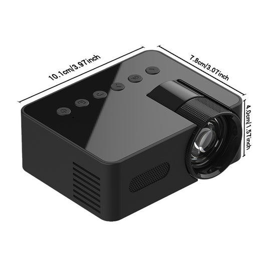 YT100 Home Mini Portable Mini Projector HD Home Wireless Mini Phone Projection