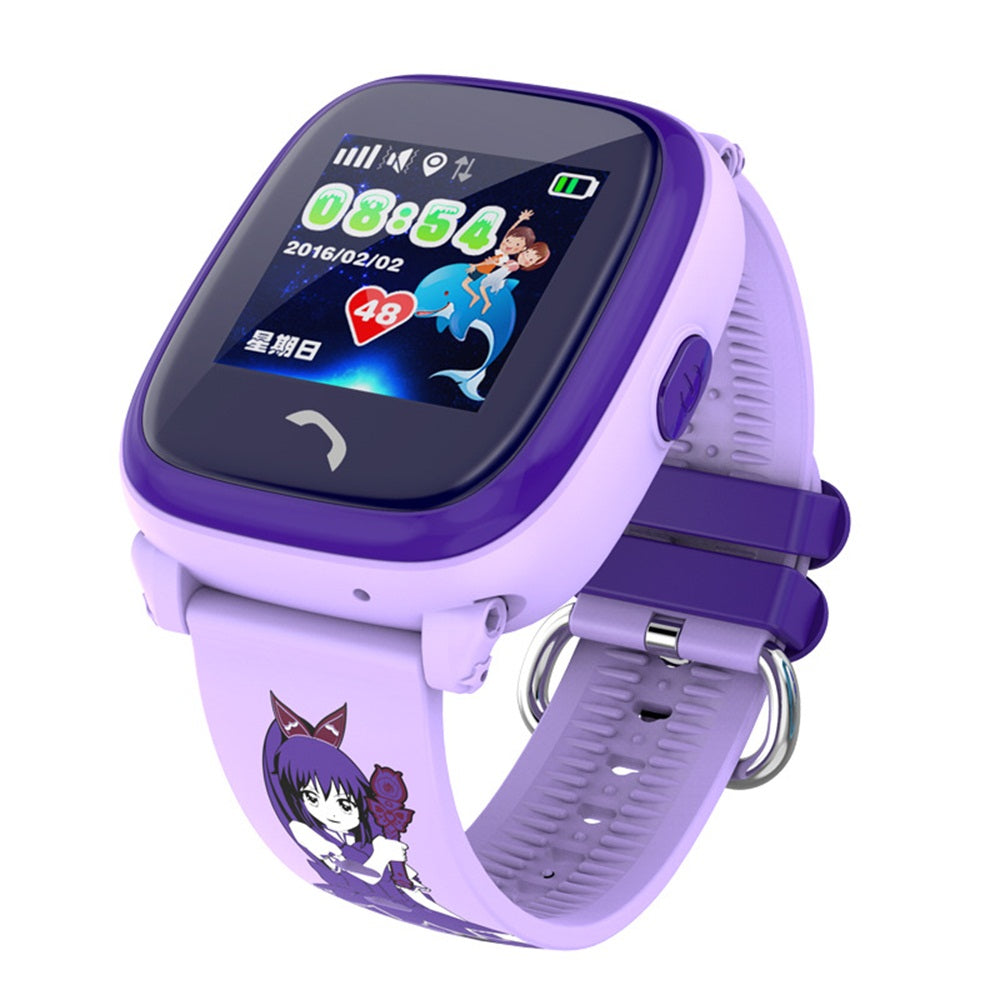 DF25 Children Waterproof Smart Watches Touch Screen Call for Rescue Remote Monitoring and Location Children's Telephone Watches