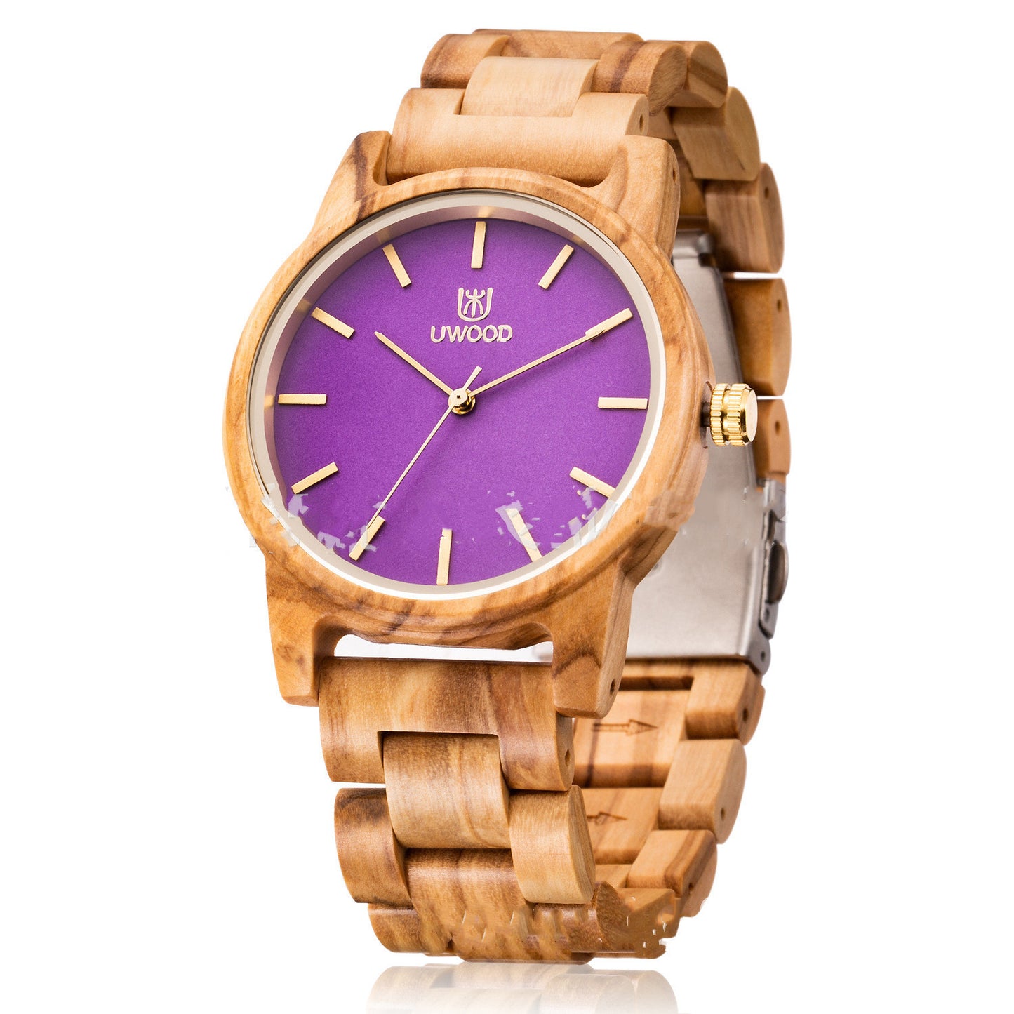 Quartz Movement Wooden Watch