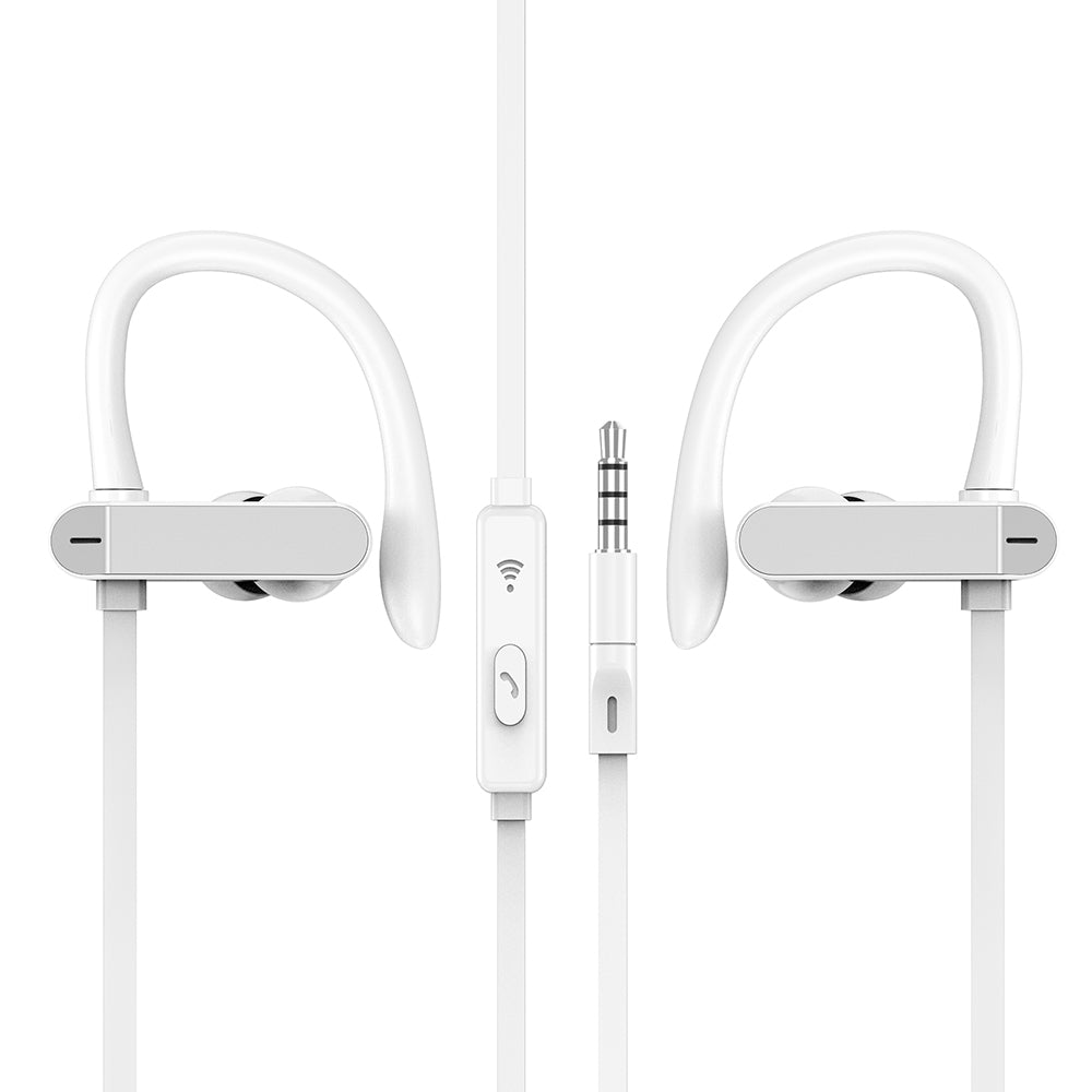 Compatible With  Earphone PTM TS27 Sport Running Anti Drop Headset Ear Hook Stereo Earbuds With Mic Headphone For Phone  Xiaomi Universal