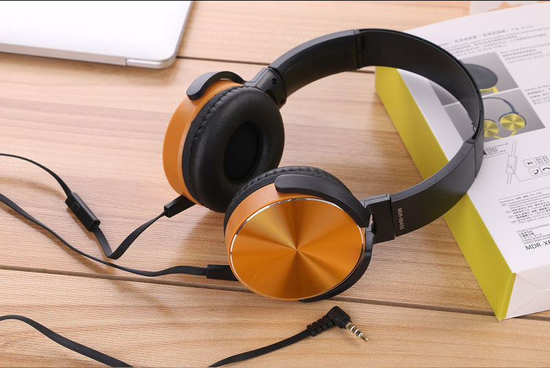 Head-mounted stereo bass headset