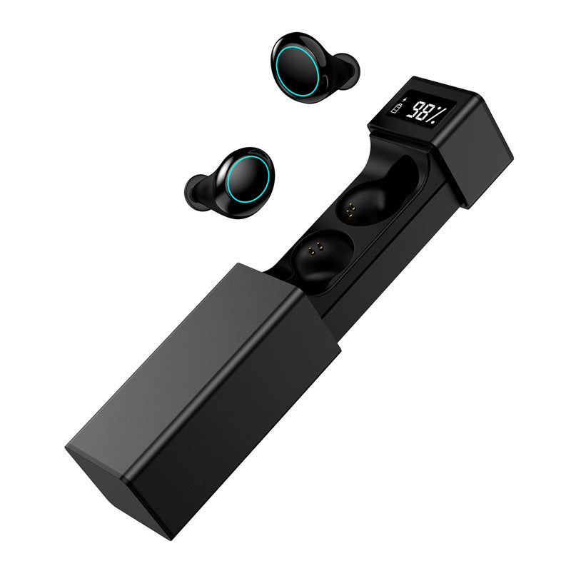 Wireless bluetooth binaural sports running headset smart hifi in-ear