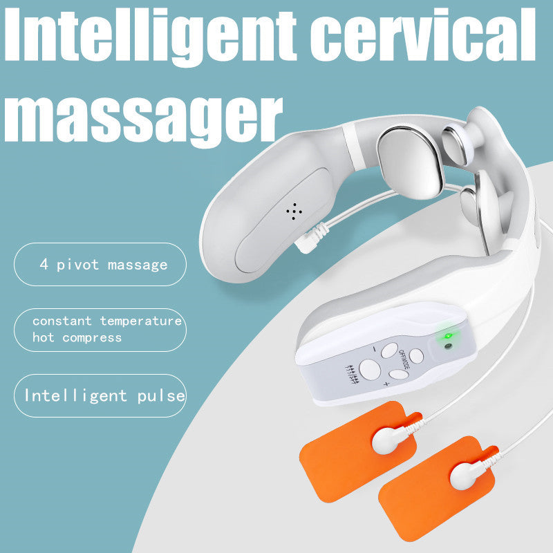 Intelligent pulse shoulder neck massage instrument